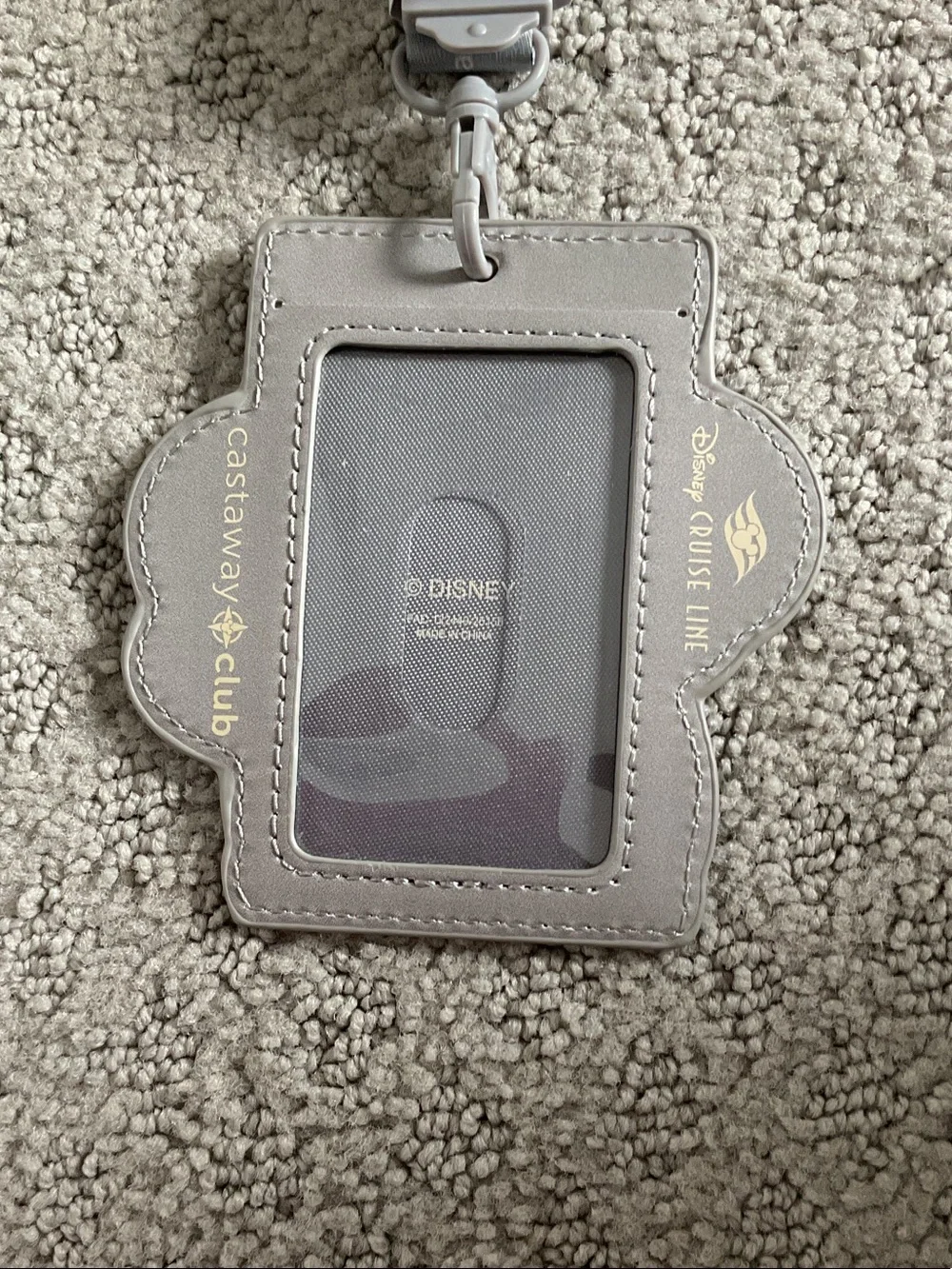Disney Mickey Captain Luggage Tag - Teal, White, Yellow